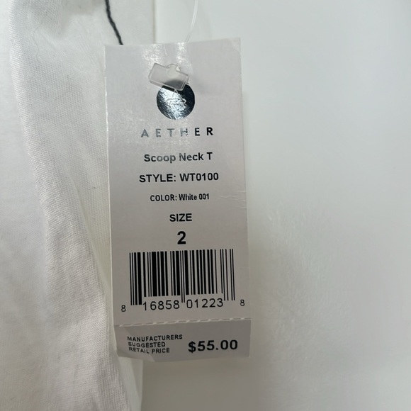 NWT Aether Apparel Scoop Neck Shirt - Picture 3 of 7
